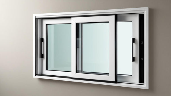 36"x36" Custom Energy-Efficient Aluminum Sliding Window