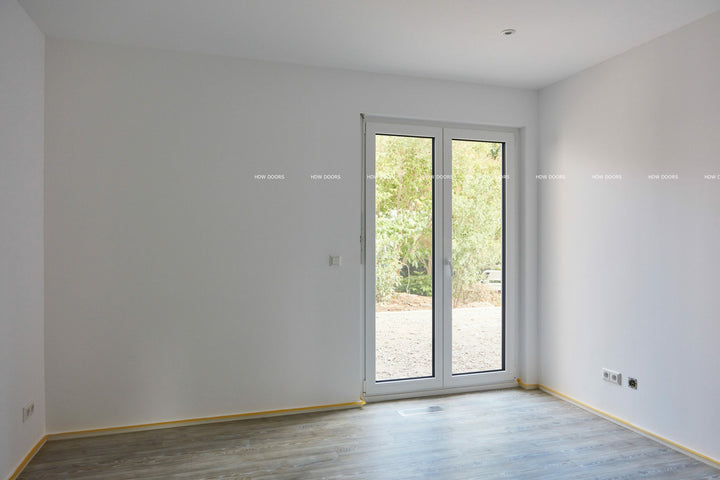 Aluminum Bifold Door 72"Wx80"H - OUT SWING FROM EXTERIOR VIEW image 5